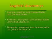 Aritmetiniai ir loginiai kompiuterių veikimo pagrindai 8 puslapis
