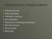 Atsinaujinantys ir neatsinaujinantys energijos šaltiniai 2 puslapis