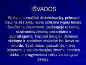 Atskirų gyventojų sluoksnių diskriminacija ir skurdas 18 puslapis