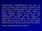 Atskirų gyventojų sluoksnių diskriminacija ir skurdas 8 puslapis