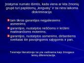 Atskirų gyventojų sluoksnių diskriminacija ir skurdas 10 puslapis