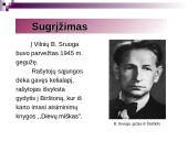 Balio Sruogos biografija bei "Dievų miškas" 14 puslapis