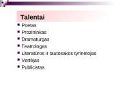 Balio Sruogos biografija bei "Dievų miškas" 5 puslapis