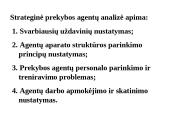 Bendravimo su klientais analizė 11 puslapis