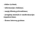 Bendravimo su klientais analizė 10 puslapis