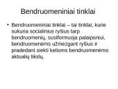 Bendruomenių tinklo kūrimas 5 puslapis