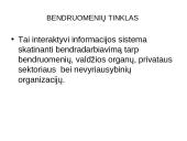 Bendruomenių tinklo kūrimas 6 puslapis