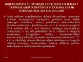 Biocheminiai nuovargio  faktoriai 13 puslapis