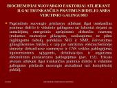 Biocheminiai nuovargio  faktoriai 15 puslapis