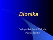 Bionika - biologija ir technika