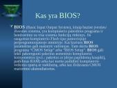 BIOS įvesties/išvesties sistema 2 puslapis