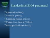 BIOS įvesties/išvesties sistema 11 puslapis