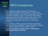 BIOS įvesties/išvesties sistema 15 puslapis