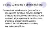 Biudžeto deficito ir valstybės skolos balansavimas 5 puslapis