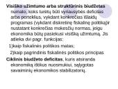 Biudžeto deficito ir valstybės skolos balansavimas 7 puslapis