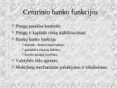 Centrinio banko ypatumai ir funkcijos 2 puslapis
