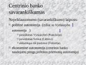 Centrinio banko ypatumai ir funkcijos 3 puslapis