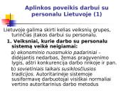 Darbo su personalu aplinka bei metodai 19 puslapis