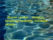 Deguonis. Vanduo. Vandenilis 12 puslapis