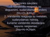 Deguonis. Vanduo. Vandenilis 16 puslapis