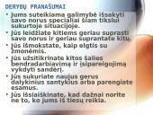 Derybos bei pasirengimas joms 15 puslapis