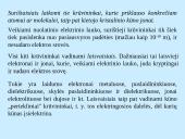 Dielektrikai. Laisvieji ir surištieji krūvininkai. Poliniai ir nepoliniai dielektrikai 3 puslapis