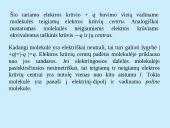 Dielektrikai. Laisvieji ir surištieji krūvininkai. Poliniai ir nepoliniai dielektrikai 6 puslapis