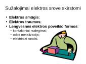 Elektros srovės poveikis organizmui 14 puslapis