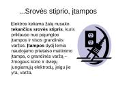 Elektros srovės poveikis organizmui 5 puslapis