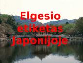 Elgesio etiketas Japonijoje