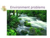 Environment problems
