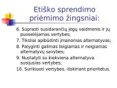 Etiškas sprendimo priėmimas 17 puslapis