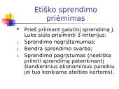 Etiškas sprendimo priėmimas 19 puslapis