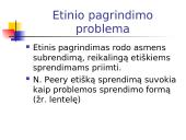 Etiškas sprendimo priėmimas 5 puslapis