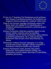 Europos Sąjunga ir jos institucijos 5 puslapis