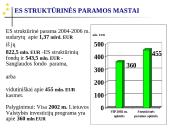 Europos Sąjungos (ES) regioninė politika. Parama regionų vystymui. Lietuvos pavyzdys 13 puslapis