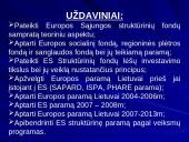 Europos Sąjungos (ES) struktūriniai fondai - Lietuva 2 puslapis