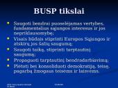 Europos Sąjungos (ES) veikla užtikrinant saugumą (BUSP, ESGP) 3 puslapis