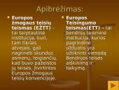 Europos Teisingumo teismo ir Europos žmogaus teisių teismo panašumai ir skirtumai 2 puslapis