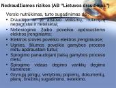 Gamybos (verslo) nutrūkimo draudimo ypatumai Lietuvoje 20 puslapis
