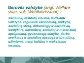 Gerovės valstybės modelis 7 puslapis