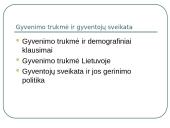 Gyvenimo trukmė, gyventojų sveikata 2 puslapis