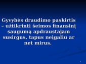 Gyvybės draudimas: sąvoka ir ekonominė esmė 6 puslapis