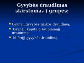 Gyvybės draudimas: sąvoka ir ekonominė esmė 8 puslapis