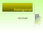 Halogenai ir halogenidai