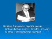 Henrikas Radauskas - jo gyvenimas bei kūryba 2 puslapis