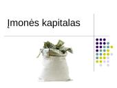 Įmonės kapitalo samprata 