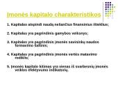 Įmonės kapitalo samprata  3 puslapis