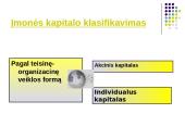 Įmonės kapitalo samprata  8 puslapis
