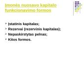 Įmonės kapitalo samprata  10 puslapis
